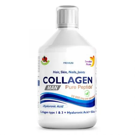 Colagen Lichid MAN, 500ml, Swedish Nutra