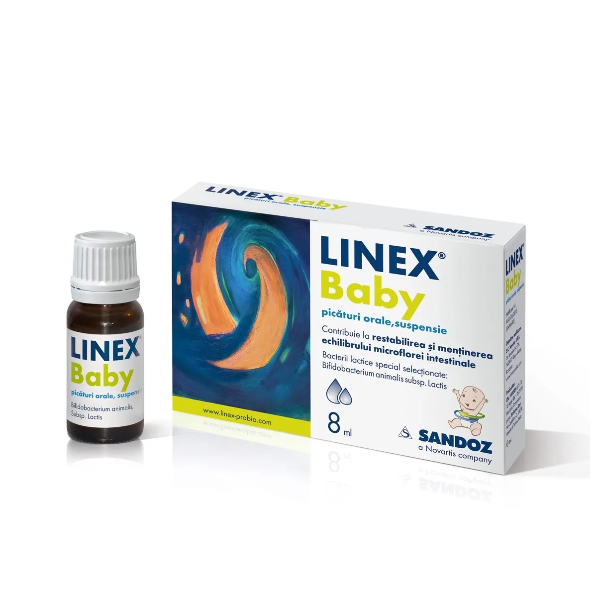 Linex baby picaturi orale x 8ml