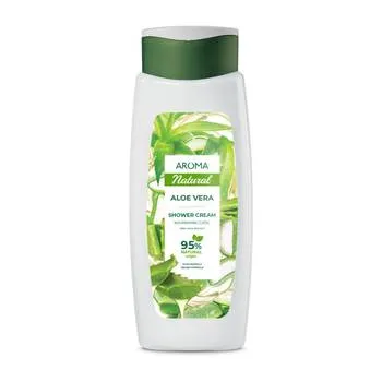 Gel de dus cu aloe vera Natural, 400ml, Aroma