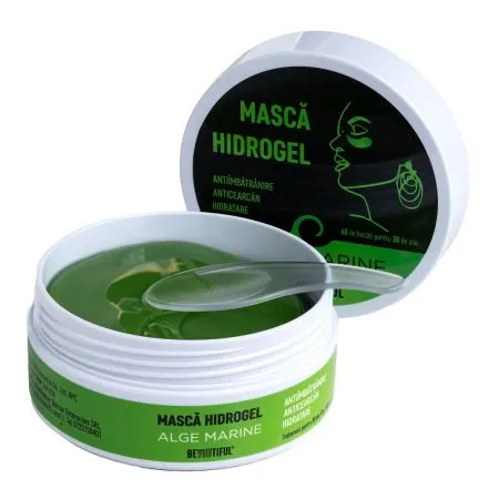 Masca hydrogel cu alge marine, 60 bucati, Beyoutiful