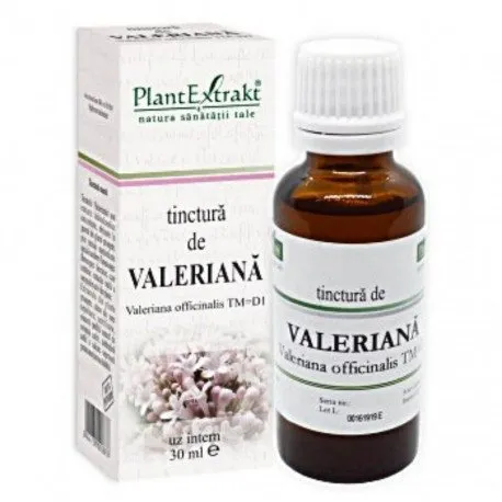 PLE Tinctura de Valeriana, tulburari de somn, 30 ml