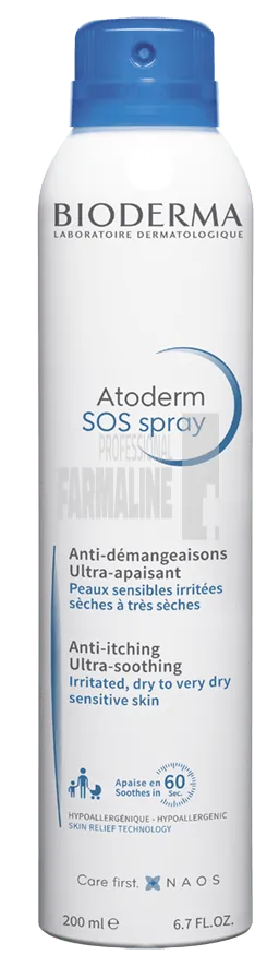 Bioderma Atoderm SOS Spray 200 ml