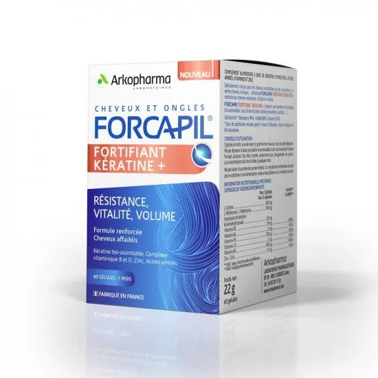 Forcapil fortifiant Keratine+ x 60 capsule