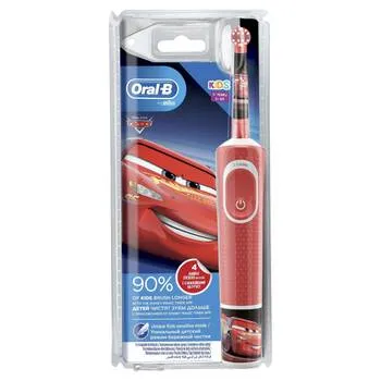 Periuta electrica Vitality Cars 3 ani +, 1 capat, Oral-B