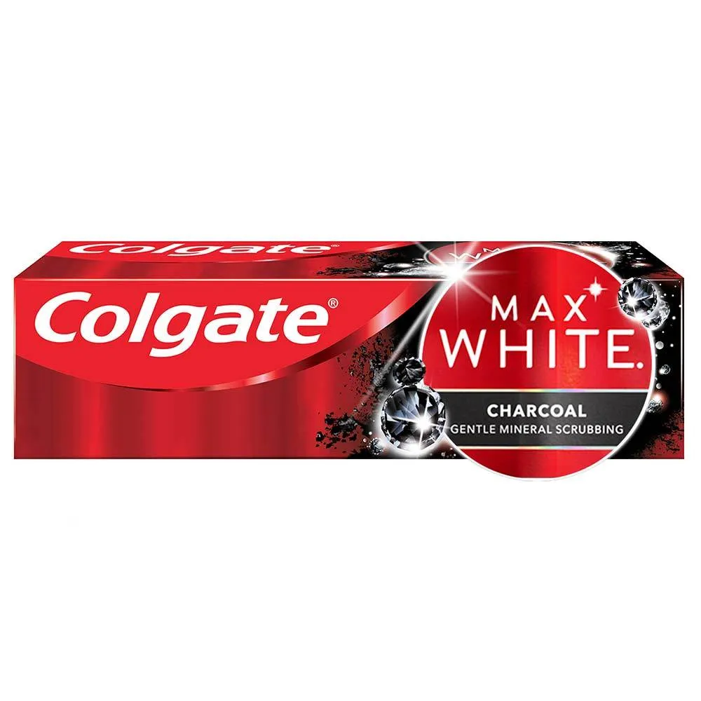 Colgate pasta de dinti Max white charcoal x 75ml