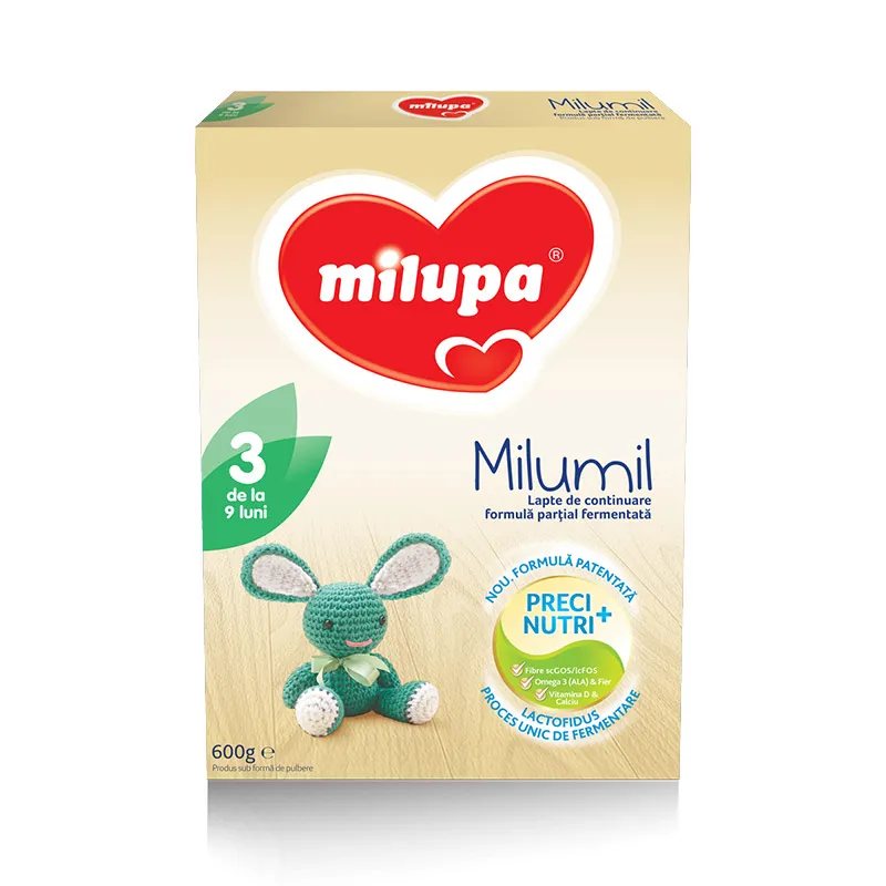 MILUPA Milumil 3 lapte x 600g
