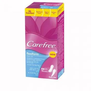 Absorbante Pantyliners Flexiform, 18 bucati, Carefree