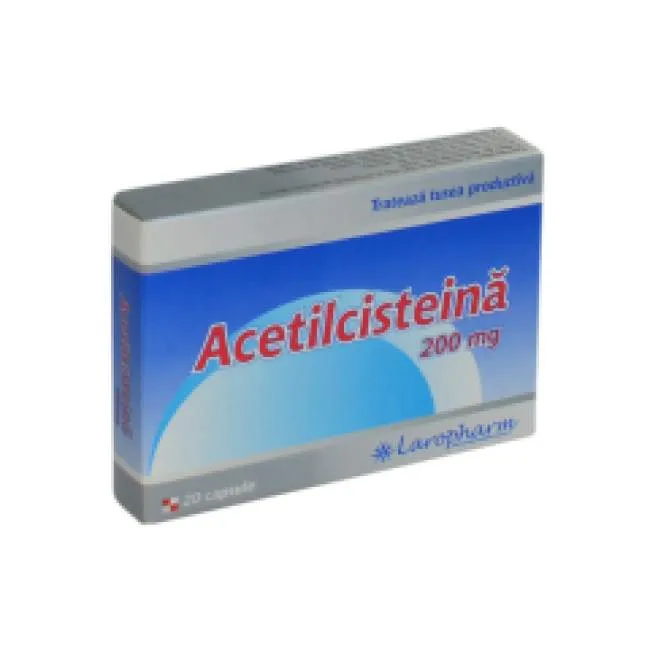 LAROPHARM ACETILCISTEINA 200MG X 20 CAPSULE