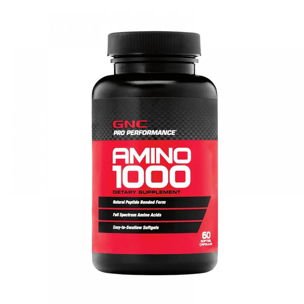 Amino 1000 Aminoacizi (60 capsule), GNC Pro Performance