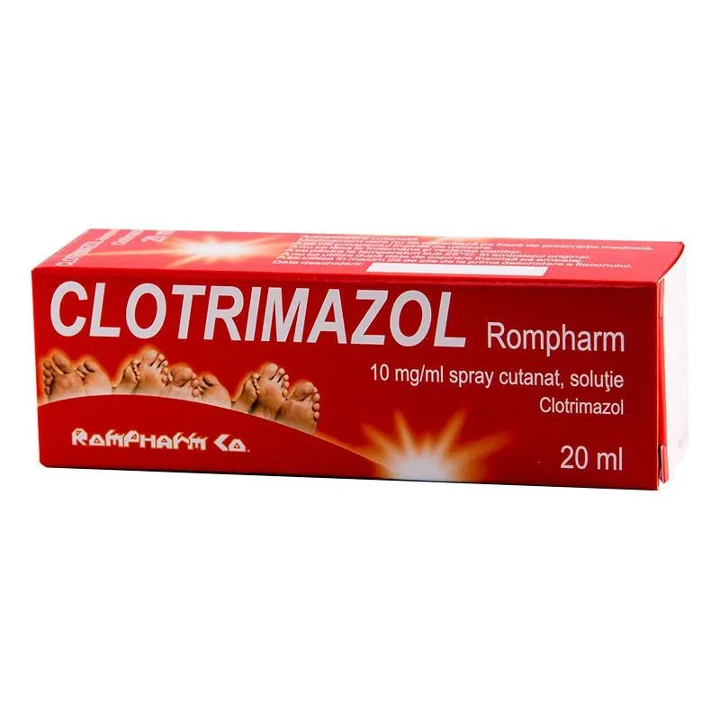 R0MPHARM CLOTRIMAZOL 10MG/ML SPRAY CUTANAT 20ML