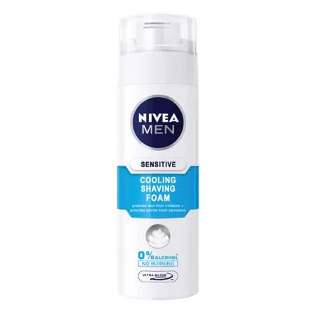 Spuma de ras Sensitive Cooling, 200 ml, Nivea