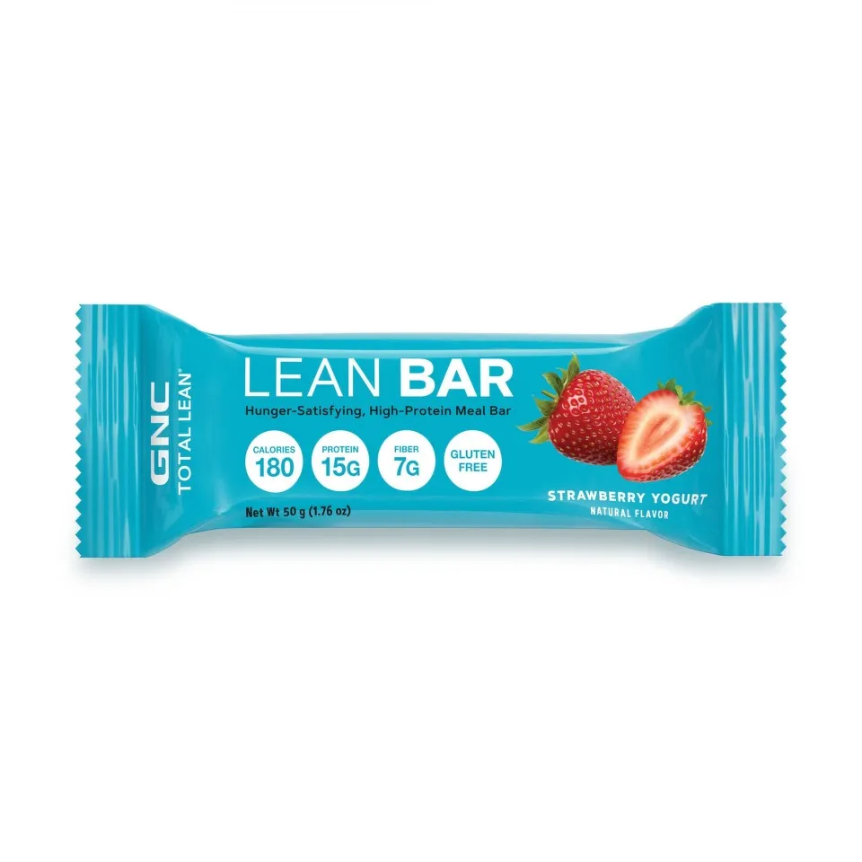 GNC TOTAL LEAN BAR STRAWBERRY YOGURT 48G