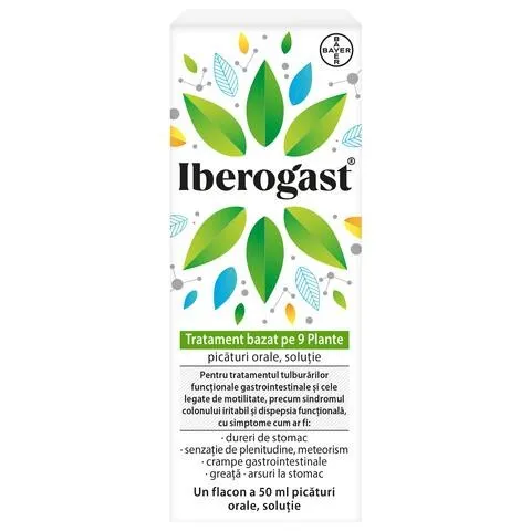 IBEROGAST PICATURI ORALE SOLUTIE 50 ML