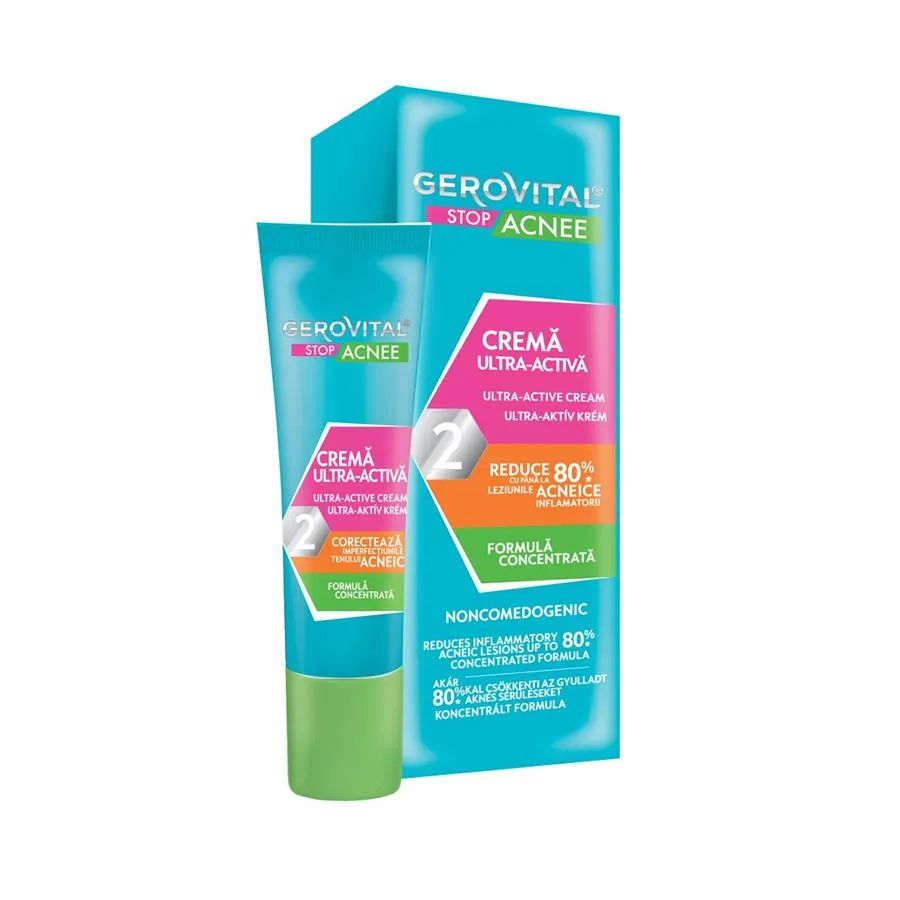 Gerovital Plant Acnee crema ultra activa