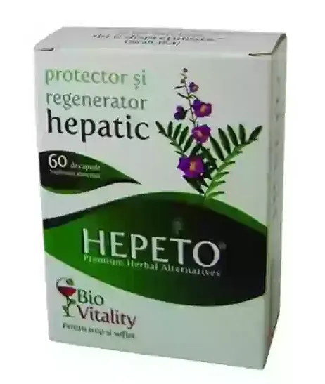 Hepeto 60cps (Bio Vitality)