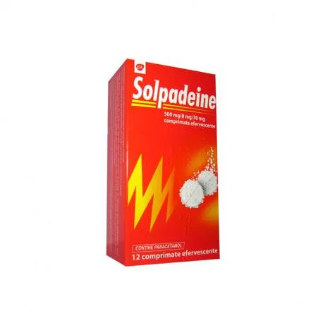 Solpadeine x 12 comprimate efervescente