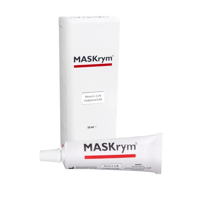 MASKrym® 50 ml emulsie tratament acnee moderată