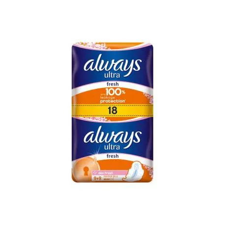 Always duo pack ultra fresh (18) new