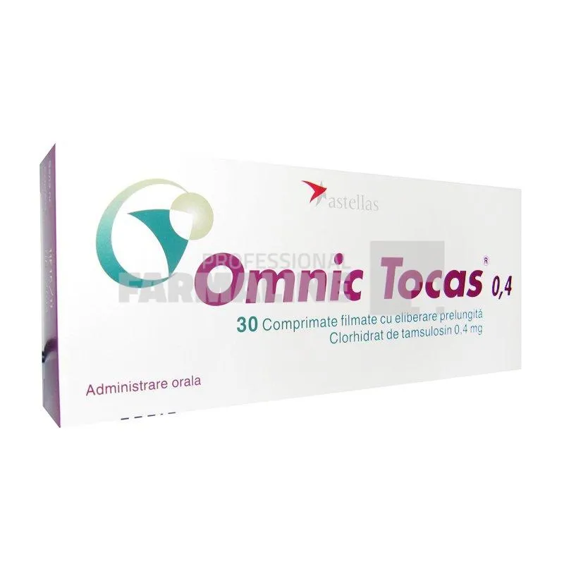 OMNIC TOCAS R 0,4 x 30 COMPR. FILM. ELIB. PREL. 0,4mg ASTELLAS PHARMA EURO