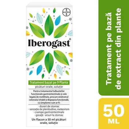 Iberogast picaturi orale, 50 ml, Bayer