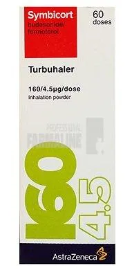 SYMBICORT TURBUHALER 160 micrograme/4,5 micrograme/inhalatie x 1