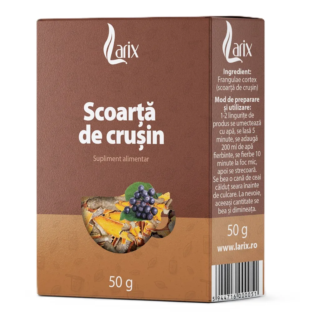 Ceai Scoarta de Crusin, 50 g, Larix