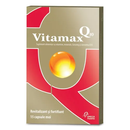 Vitamax Q10 ,15 capsule moi