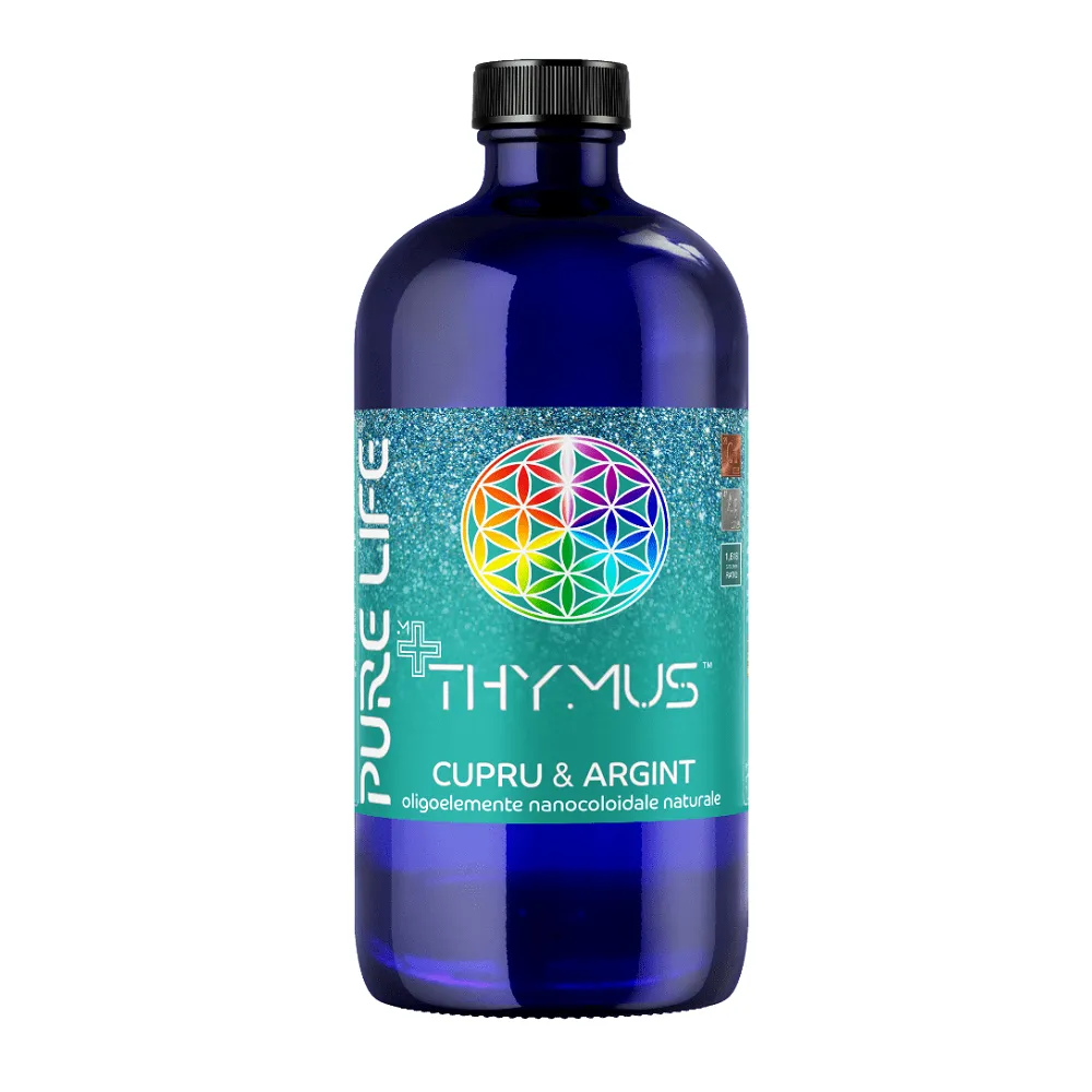 Solutie nanocoloidala Minerals+ Mix Thymus, Pure Life