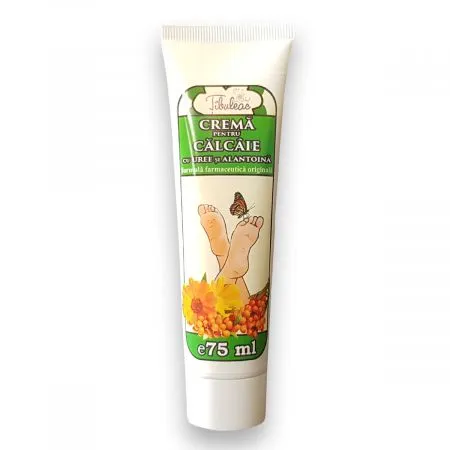 Crema pentru calcaie cu uree si alantoina, 75 ml, Tibuleac Plant