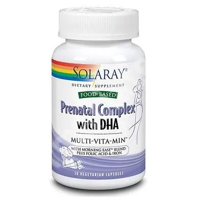 SECOM Prenatal Complex cu DHA, 30 capsule, Solaray