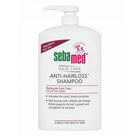 Sampon dermatologic impotriva caderii parului, 1000 ml, Sebamed