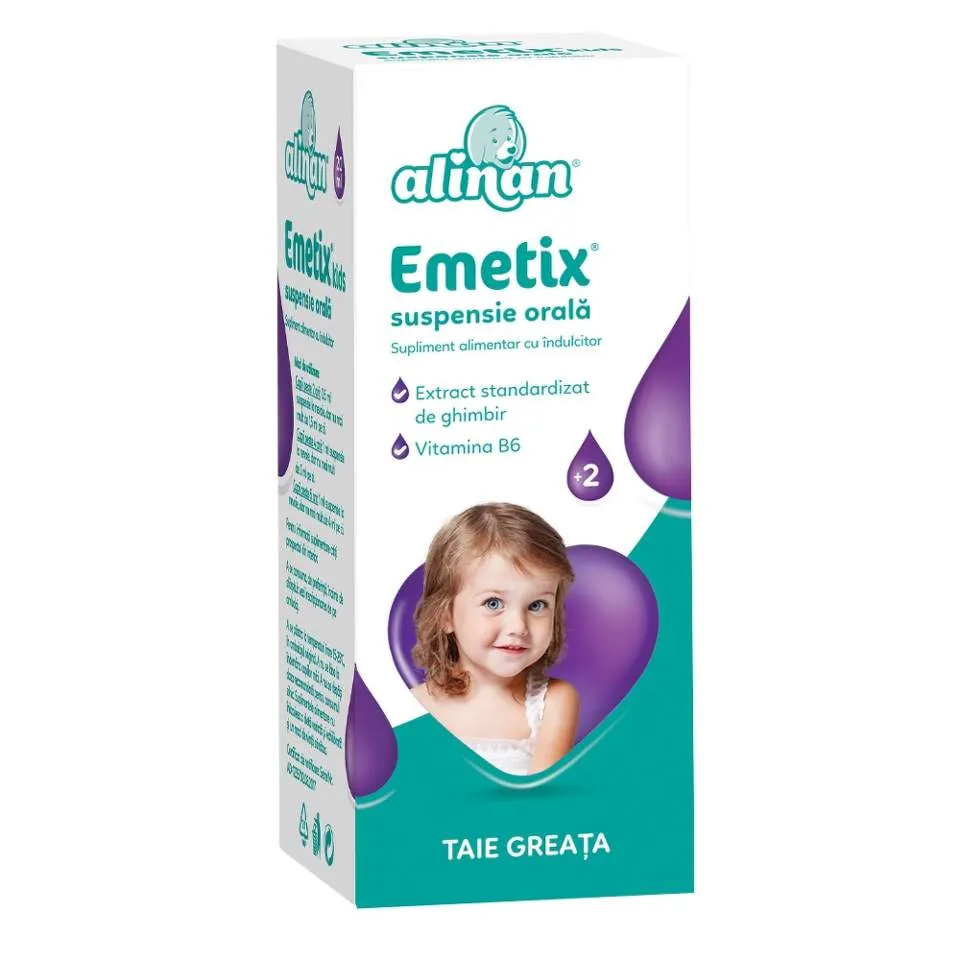 ALINAN EMETIX SUSPENSIE ORALA 20ML