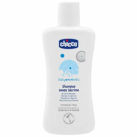 Chicco Baby moments Gel de dus si sampon fara lacrimi x 200ml