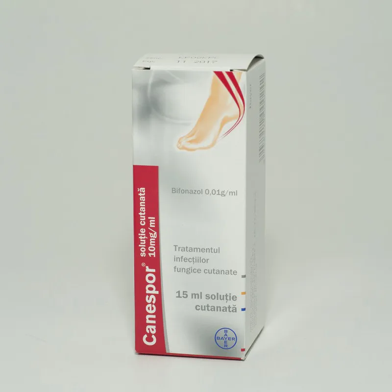 Canespor 10mg/ml  solutie cutanata 15ml