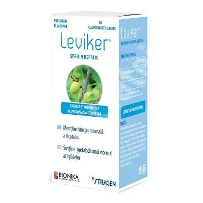 Leviker, 30 comprimate filmate, Bionika