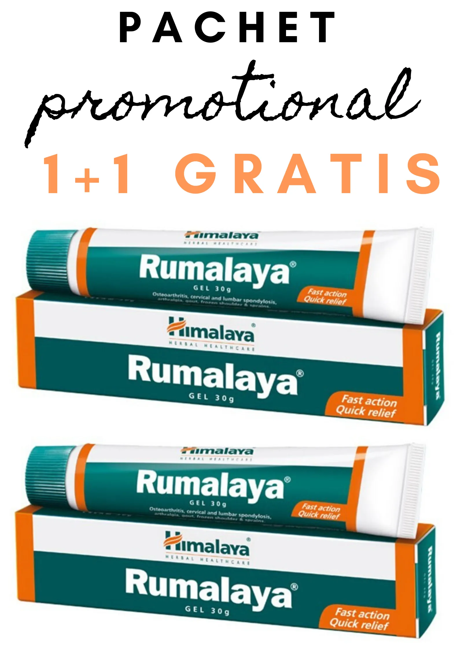 HIMALAYA RUMALAYA GEL X 30G 1+1