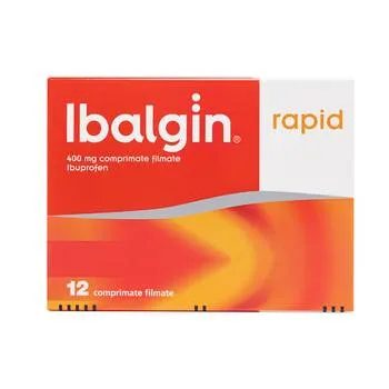 Ibalgin Rapid 400mg, 12 comprimate, Sanofi