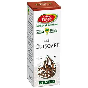 Ulei esential de cuisoare, 10ml, Fares