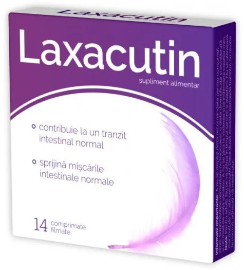 Zdrovit Laxacutin x 14 comprimate