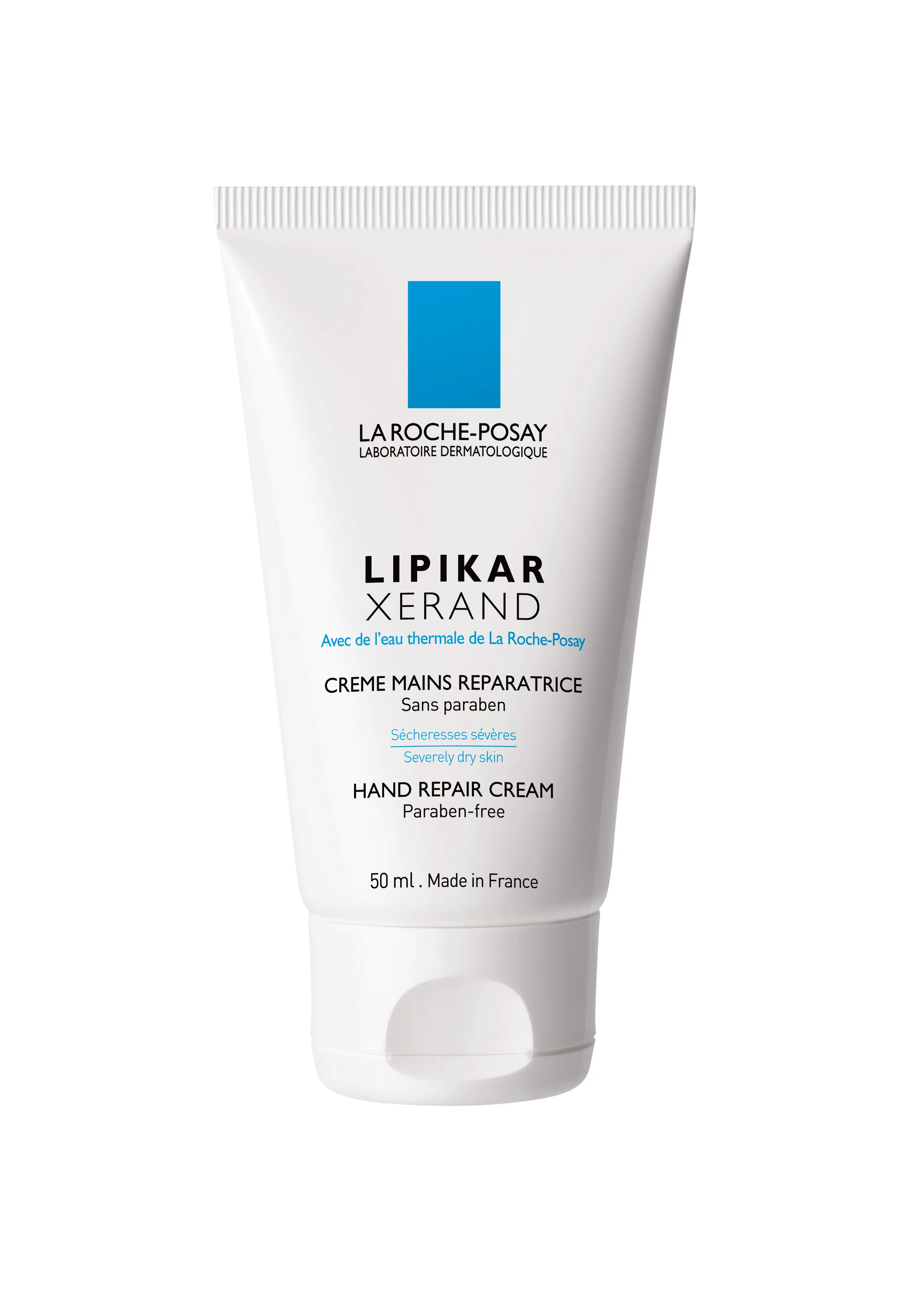 La Roche-Posay Lipikar Xerand Cremă reparatoare pentru mâini foarte uscate. Copii și adulți. 50ml