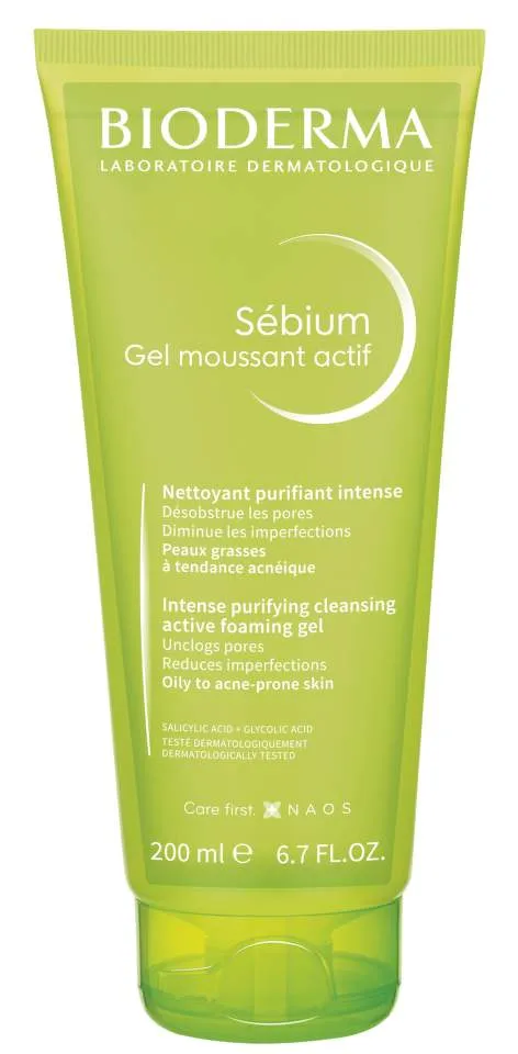 BIODERMA SEBIUM GEL SPUMANT ACTIV 200ML