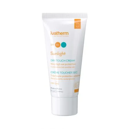 Protectie solara foarte ridicata Dry touch SPF50+ Sunlight, 50 ml, Ivatherm