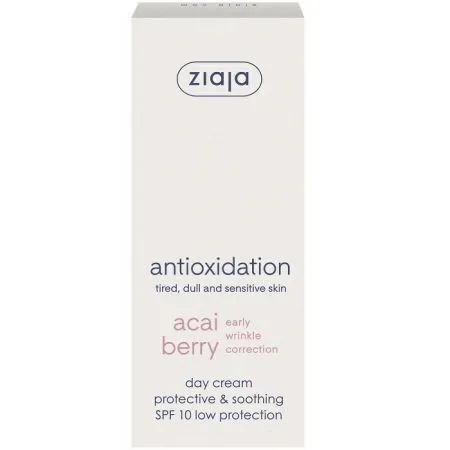 Crema de zi SPF 10 cu acai berry, 50 ml, Ziaja