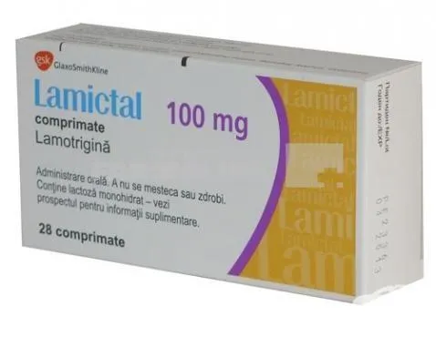 LAMICTAL 100 mg X 28