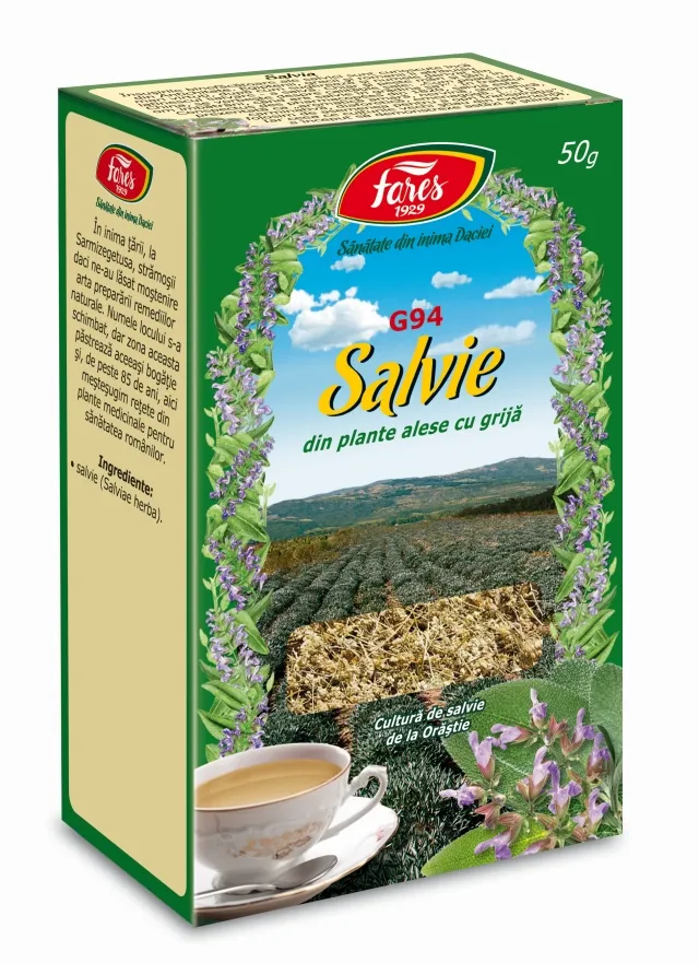 Ceai salvie x 50g (Fares)