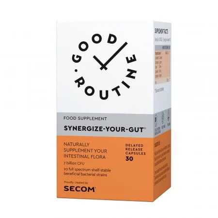 Synergize Your Gut Good Routine, 30 capsule, Secom