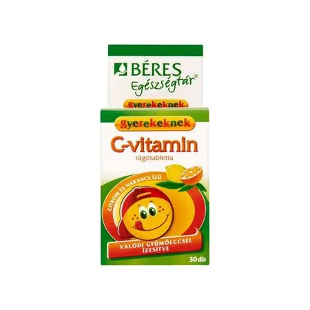 BERES Vitamina C junior 50mg x 30cp.mast