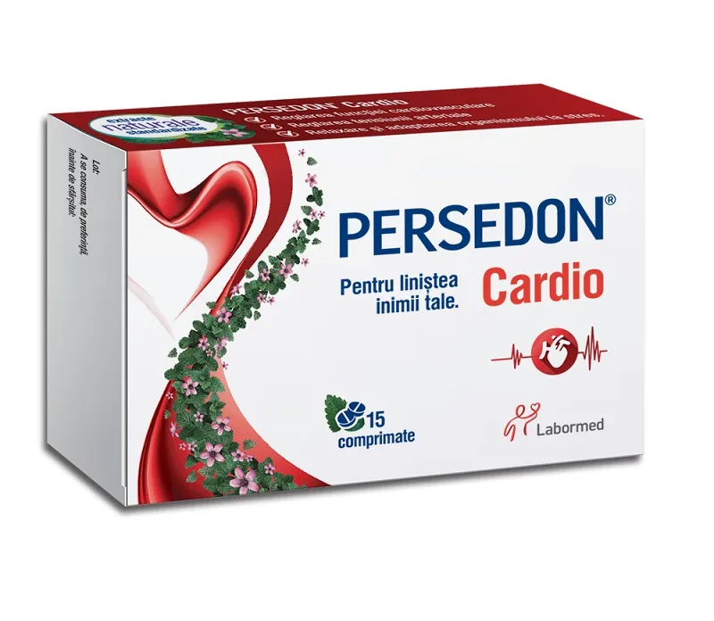 Persedon Cardio, 15 comprimate, Sandoz