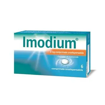 Imodium 2 mg, 6 comprimate orodispersabile, Johnson&Johnson