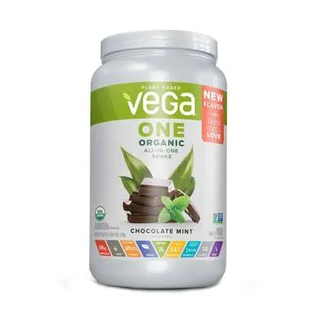 Proteina vegetala cu aroma de ciocolata si menta All-In-One Shake, 678g, Vega